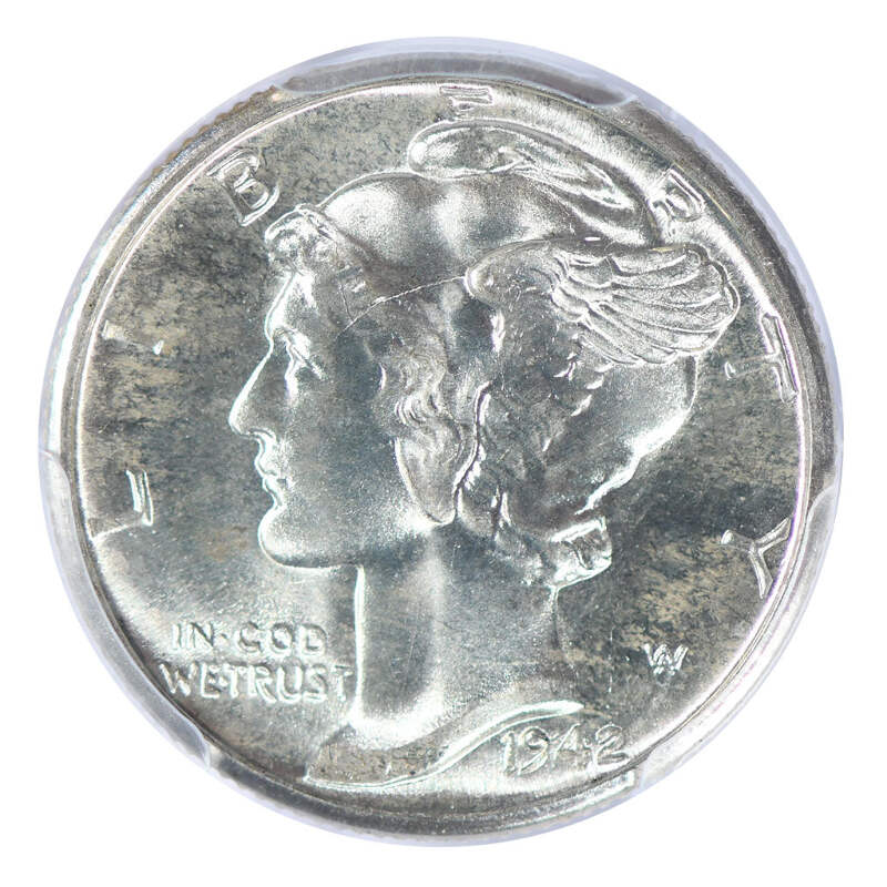 1942-D Mercury Head Dime